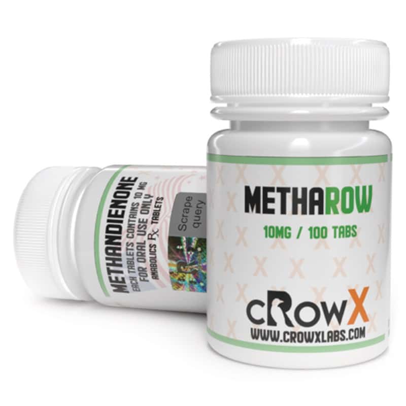 Metharow (Dbol) cRowX Labs 10mg, 100tab (USA Domestic)